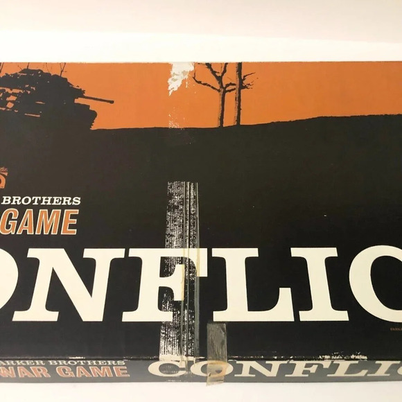 Vintage Parker Brothers Conflict War Board Game Complete Parker Bros - Picture 2 of 16